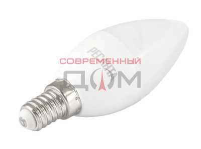 Лампа светодиодная Ресанта LL-R-C37-6W-230-3K-E14